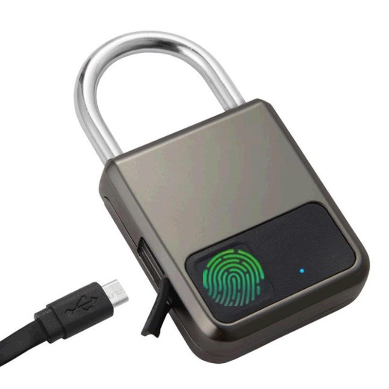 PL005 Cabinet lock waterproof and anti-theft storage cabinet smart fingerprint padlock
