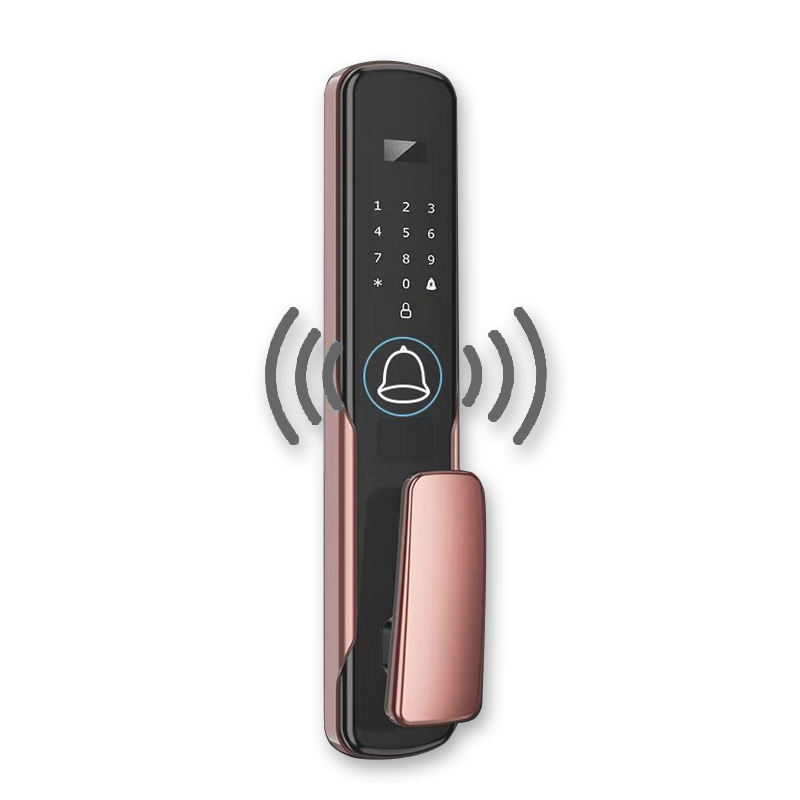 LVDL 024 New K5 Fully Automatic Security Smart Electric Fingerprint Lock Home Door Lock Intelligent